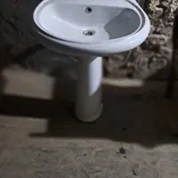 روشویی به همراه شیر اهرمی|لوازم سرویس بهداشتی|قوچان, |دیوار