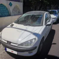 پژو ۲۰۶ تیپ ۳ سقف شیشه ای