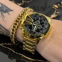 ست دستبند، گردنبند و ساعت مدل Xarnex/لوکس و بادوام