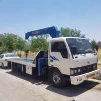 جرثقیل خودروبر کفی خودروسوار امداد خودرو یدک کش با