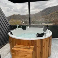 کلبه-سوئدی-جکوزی-دار-جنگلی-در-ماسال