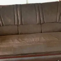 یک دست مبل هفت نفره درحدنوباروکش|مبلمان خانگی و میز عسلی|زرند, |دیوار