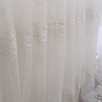 پرده تور ترک بریلنت سفید نو نو‌مناسب جهیزیه عروس
