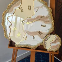 ساعت دیواری رزینی