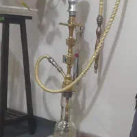 قلیون بزرگ برنجی اصلی سنگین وقدیمی