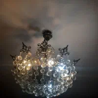 لوستر چتری ده شاخه