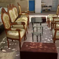 مبل 9 نفره سلطنتی|مبلمان خانگی و میز عسلی|مرودشت, فیروزی|دیوار