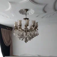 ۲ عدد لوستر برنز ۱۰ شاخه