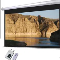 ویدیو پروژکتور ، پرده پخش ،سه پایه وینچ دار|تلویزیون و پروژکتور|فیروزآباد (فارس), |دیوار