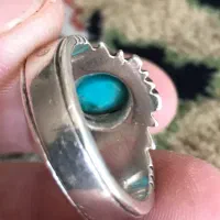 انگشتر فیروزه نیشاپور عجمی اصل (کهنه)|جواهرات|خرم‌آباد, |دیوار