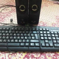 کیبرد واسپیکر لبتابی