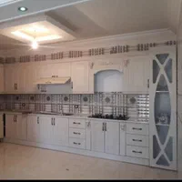 کابینت ویترین دار دکوری دار (کد1205)|مصالح و تجهیزات ساختمان|کوچصفهان, |دیوار