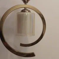 لوستر تک شعله فلزی پلمپ