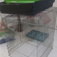 قفس طوطی 1033 در ابعاد 45.45.70 جنس گالاوانیزه