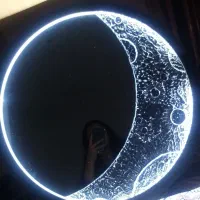 آینههٔ ماه|آینه|کیاشهر, |دیوار