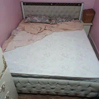 تخته خواب ۲ نفره در حد نو|تخت و سرویس خواب|ماهدشت, |دیوار