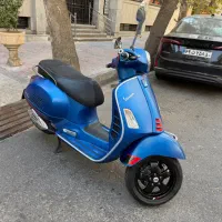 Vespa hpe250 cc gts وسپا ابی مات ۱۳۹۹ مدل|موتورسیکلت|تهران, الهیه|دیوار