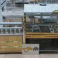 تاپینگ پیتزا زیر یخچال۶و۸و۱۰ لگن فر ساندویچی فلافل|کافی‌شاپ و رستوران|کرج, حسن آباد|دیوار