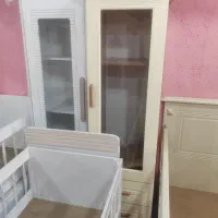 سروی سچوب حصیری سیسمونی کرم سوپر مات|تخت و صندلی بچه|مشهد, توس (بلوار توس)|دیوار