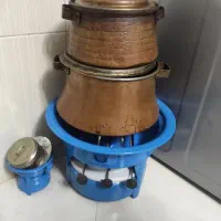 جانونی و زودپز،چراغ سه فیتیله ای|ظروف پخت‌وپز|قم, سراجه|دیوار