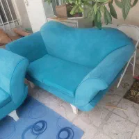 مبلمان  ۵ نفره ( سه نفره و دو نفره ).شیک و زیبا|مبلمان خانگی و میز عسلی|شیراز, وصال|دیوار