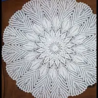 رومیزی قلاب بافی|پرده، رانر، رومیزی|زاهدان, |دیوار