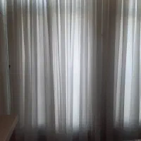 پرده حریر سفید تمیز|پرده، رانر، رومیزی|تهران, صادقیه|دیوار