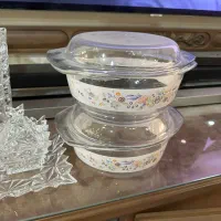 کریستال چک ارکوپال فرانسه گل ویکتوریا قدیمی|ظروف سرو و پذیرایی|قم, باجک یک|دیوار