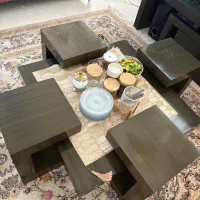 میز و جلو مبلی|مبلمان خانگی و میز عسلی|تنکابن, |دیوار