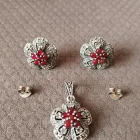 نیم ست نقره