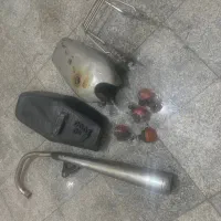 باک و زین و اگزوز موتور|قطعات یدکی و لوازم جانبی|بروجرد, |دیوار