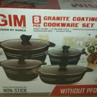 سرویس قابلمه تمام گرانیتی ۸ پارچه GIM|ظروف پخت‌وپز|کرج, گلشهر|دیوار