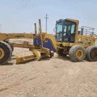 گریدر کوماتسو 825 راهسازی و محوطه سازی