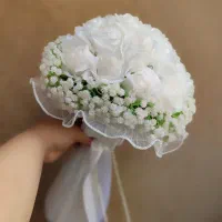 دسته گل عروس یالمینا