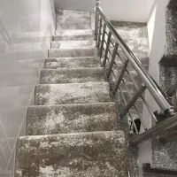 گلیم فرش نسکافه ای مینیمال*شهرموکت|گلیم، جاجیم، گبه|قم, شاه ابراهیم|دیوار