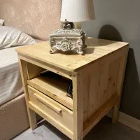 پا تختی نو نو چوب روسی|تخت و سرویس خواب|تهران, ازگل|دیوار