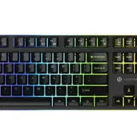 کیبورد گیمینگ RGB Logikey K210B تمیز و سالم|قطعات و لوازم جانبی رایانه|تهران, صادقیه|دیوار