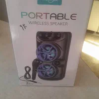 اسپیکر میکروفن دار پرتابل(ازبانه وگناوه میارم)|صوتی و تصویری|ایلام, |دیوار