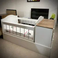 تخت خواب نوزادی،نوجوانی|تخت و سرویس خواب|هشتگرد, فاز ۱ مهستان|دیوار