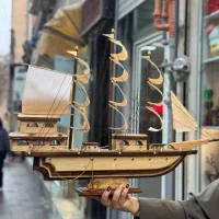 کشتی دکوری دست ساز