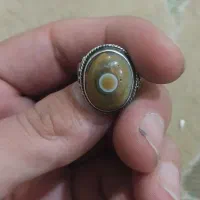 سنگ اصلی رکاب نقره باباقوری ب شرط فروش فوری