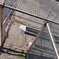 قفس مرغ و خروس آهنی