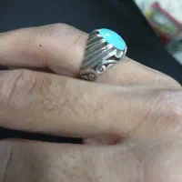 انگشتر نقره فیروزه نیشابور