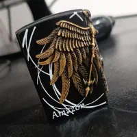 فندک سنگی سنگ بقل مدل (angel)
