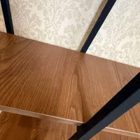 آستن فلزی و چوبی|کتابخانه، شلف، قفسه‌های دیواری|رشت, نیکمرام|دیوار