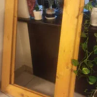 قاب خام اینه جنس چوب