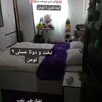 دراور جاکفشی تخت (میزتلویزیون،ارایش،تحریر)|تخت و سرویس خواب|بوئین زهرا, |دیوار