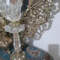 ایینه شمعدان برنز|صنایع دستی و سایر لوازم تزئینی|فردیس, فرامرزیه|دیوار