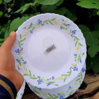 ظروف گل دار قرمز و آبی|ظروف سرو و پذیرایی|اهواز, زیتون کارگری|دیوار