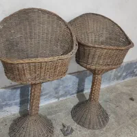 سبد حصیری قدیمی قیمت مناسب|صنایع دستی و سایر لوازم تزئینی|گرگان, |دیوار